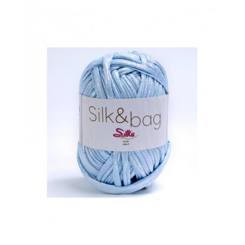 Acquista online Fettuccia Silk&Bag - 010 CELESTE Home Silke By Arvier 3,99 € paga con PayPal