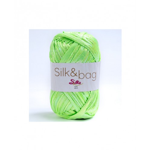 Acquista online Fettuccia Silk&Bag - 014 VERDE CHIARO Home Silke By Arvier 3,99 € paga con PayPal