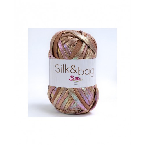 Acquista online Fettuccia Silk&Bag 016 - BEIGE SCURO Home Silke By Arvier 3,99 € paga con PayPal