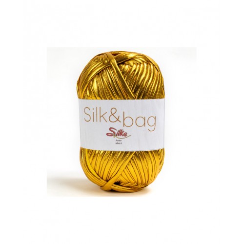 Acquista online Fettuccia Silk&Bag - 0021 GIALLO METAL Home Silke By Arvier 3,99 € paga con PayPal