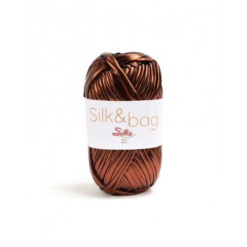 Acquista online Fettuccia Silk&Bag - 0031 MARRONE METAL Home Silke By Arvier 3,99 € paga con PayPal