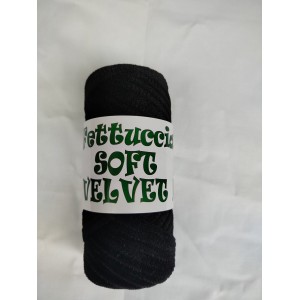 Fettuccia Soft Velvet - Nero